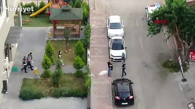 FETÖ'nün finans ayağına yönelik operasyon drone ile görüntülendi