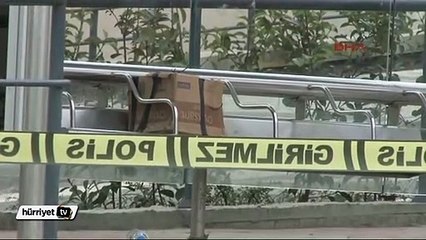 Gaziosmanpaşa'da duraktaki tüp böyle patlatıldı