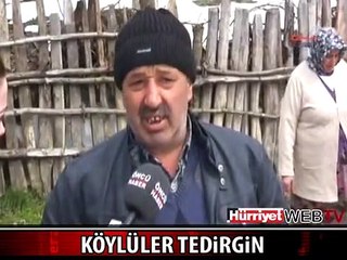 KÖYLÜLER TEDİRGİN