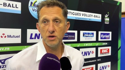 Au micro maritima: Dario Dukic après la victoire de Saint-Quentin à Martigues