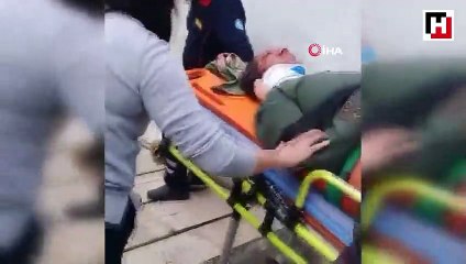 Mağarada kuyuya düşen kadını itfaiye ekipleri kurtardı