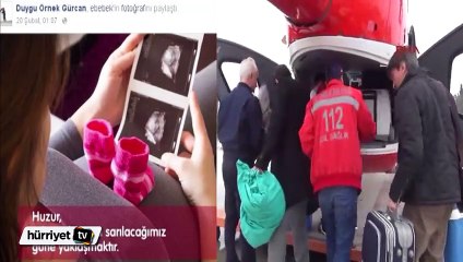 Çocuğu için gün sayarken hem eşini hem bebeğini kaybetti