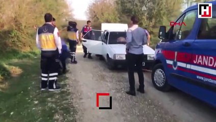 Otomobil içinde baygın bulundular