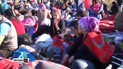 Edirne Sığınmacılar Tem'de sabahladı