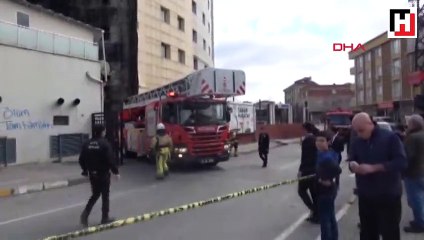 Taksim İlk Yardım Hastanesi'nden yine duman yükseldi