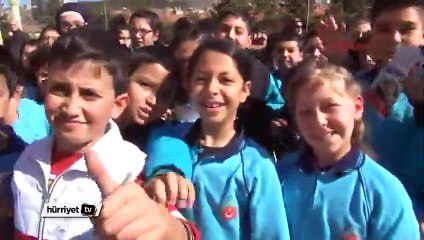 Yangın söndürme tatbikatında 5 öğrenci hastanelik oldu