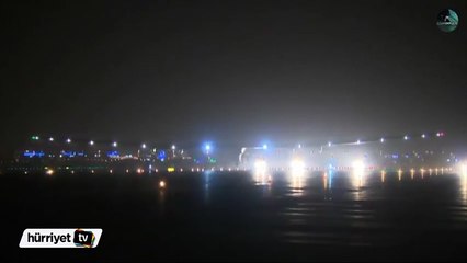 Solar Impulse 2'nin iniş anı