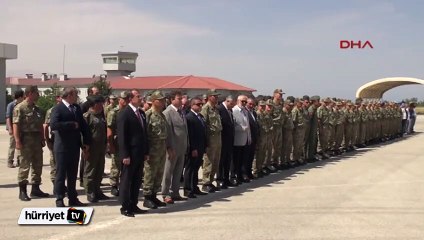 Şehit uzman çavuş için tören düzenlendi