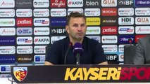 Yukatel Kayseripor - Galatasaray maçının ardından - Okan Buruk (2)
