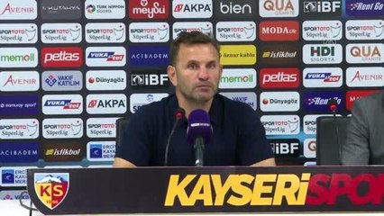 Yukatel Kayseripor - Galatasaray maçının ardından - Okan Buruk (2)