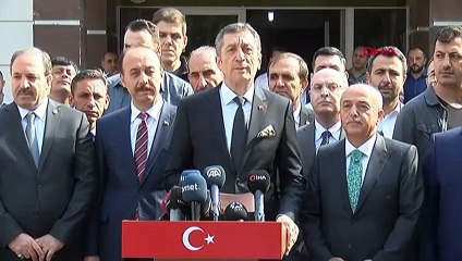 Milli Eğitim Bakanı Ziya Selçuk, Akçakale'de açıklamalarda bulundu