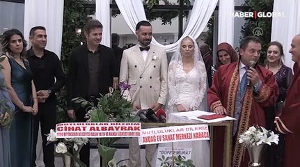 Ordu'da kızının nikahını kıyan baba, gözyaşlarına hakim olamadı