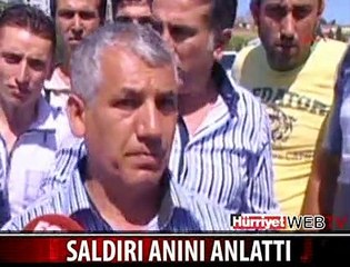SALDIRIYA UĞRAYAN SERVİSİN ŞOFÖRÜ KONUŞTU