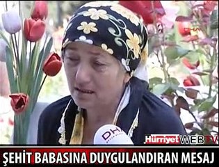 BABASINA MEKTUP GÖNDERDİ