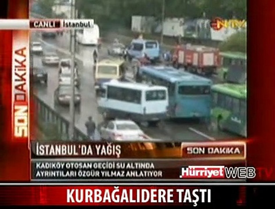 KADIKÖY OTOSAN GEÇİDİ SULAR ALTINDA