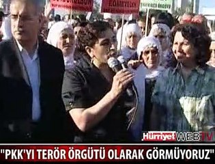 ŞOK SÖZLER: PKK TERÖR ÖRGÜTÜ DEĞİL