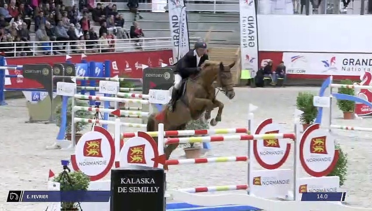 Grand National FFE - AC Print - CSO | Saint-Lô | Eric FEVRIER | ALINE D'HELBY
