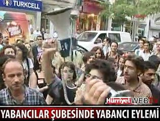 YABANCILARDAN OTURMA EYLEMİ