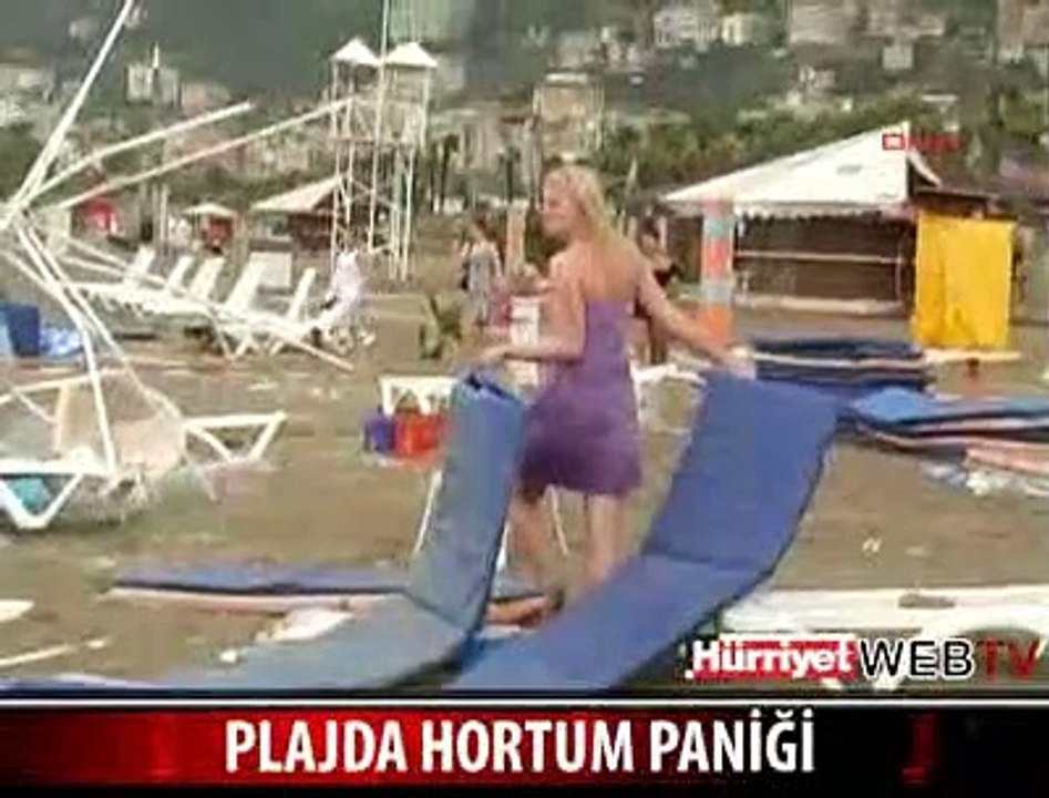 PLAJDA HORTUM PANİĞİ
