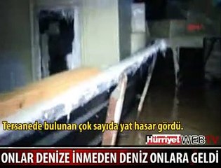 ONLAR DENİZE İNMEDEN DENİZ ONLARA GELDİ