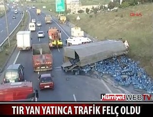 TEM'İ FELÇ EDEN KAZA