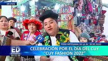 Cuy Fashion 2022: celebración por el día del cuy en la Feria Artesanal 28 de julio