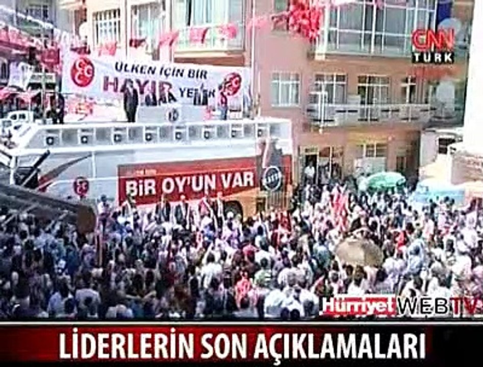 LİDERLERİN SON AÇIKLAMALARI