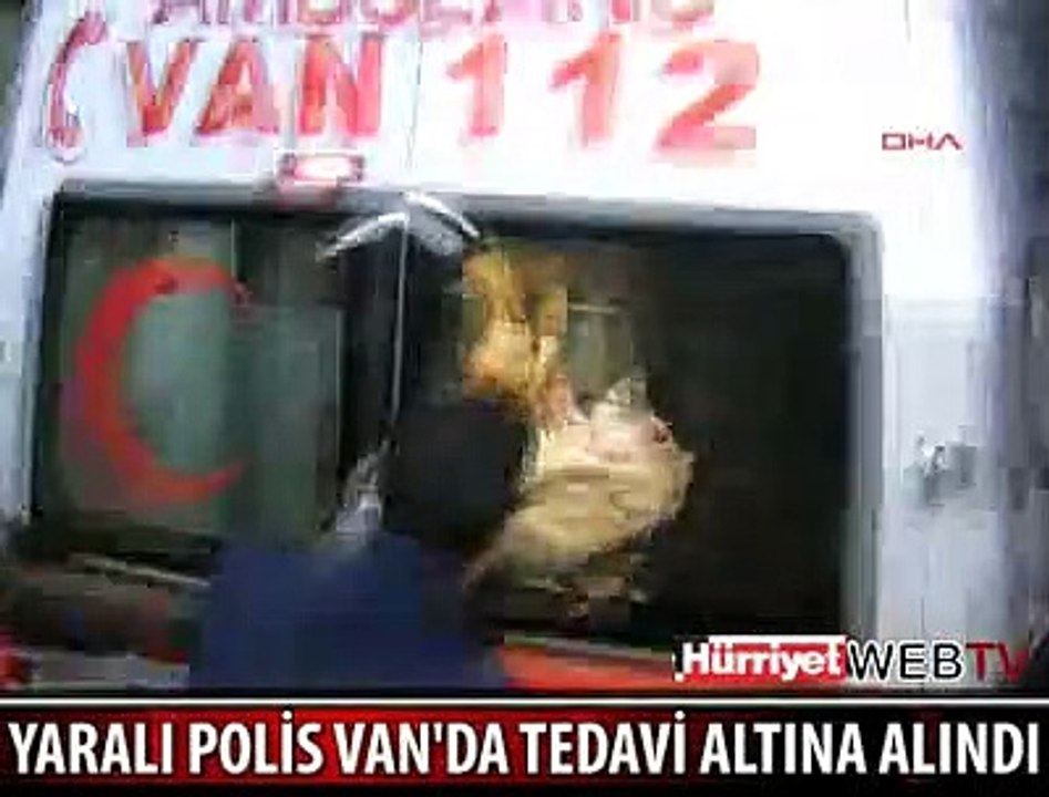 VAN'DA TEDAVİ ALTINA ALINDI