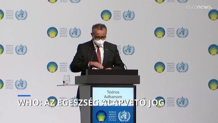 WHO: az egészség alapvető jog, nem luxus