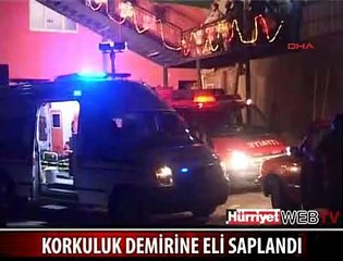 KORKULUK DEMİRİNE ELİ SAPLANDI