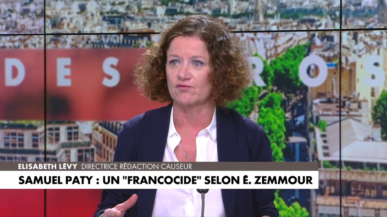 Elisabeth Lévy : «Ils ont décidé de ne pas publier les œuvres sur lesquelles il y avait des caricatures de Charlie Hebdo et là j’ai le sentiment qu’on tue Samuel Paty une seconde fois»