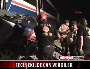 TREN OTOMOBİLİ 234 METRE SÜRÜKLEDİ