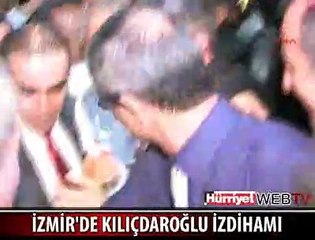 İZMİR'DE KILIÇDAROĞLU İZDİHAMI