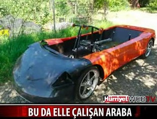 İNSAN GÜCÜYLE ÇALIŞAN ARABA