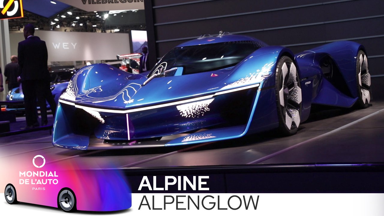 Voici l'Alpine Alpenglow ! - Mondial de l'Auto 2022
