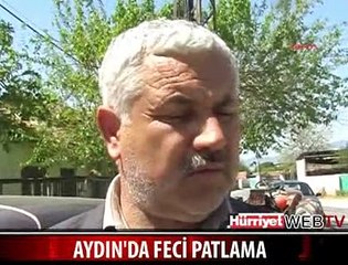 MANDALİNA BAHÇESİNDE PATLAMA