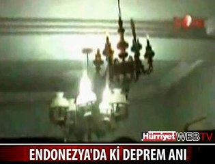 ENDONEZYA'DAKİ DEPREM ANI KAMERADA