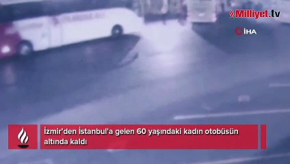 Otogarda feci ölüm! Kadın otobüsün altında can verdi