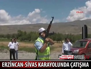 ÇATIŞMA ANLARI BÖYLE GÖRÜNTÜLENDİ
