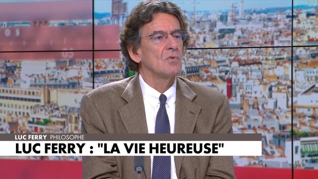 Luc Ferry : «Si vous n’êtes pas narcissique, vous savez que votre bonheur, si tant est que cette chose existe, dépend des autres beaucoup plus que de vous-même»