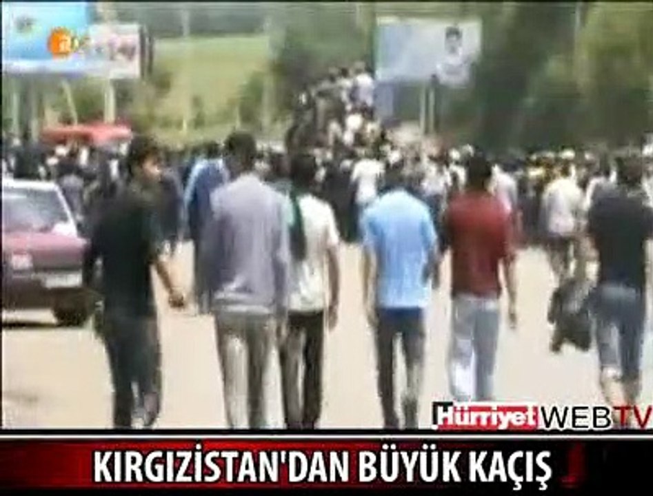KIRGIZİSTAN'DAN BÜYÜK KAÇIŞ