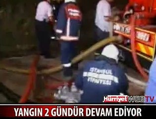 SUNTA FABRİKASI 2 GÜNDÜR YANIYOR