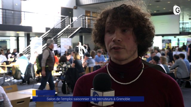 Reportage - Salon de l'emploi saisonnier : les recruteurs à Grenoble