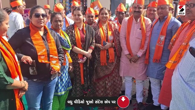 કોટડાસાંગાણી પહોંચી ગુજરાત ગૌરવ યાત્રા, ભવ્ય સન્માન સાથે સ્વાગત કરાયું