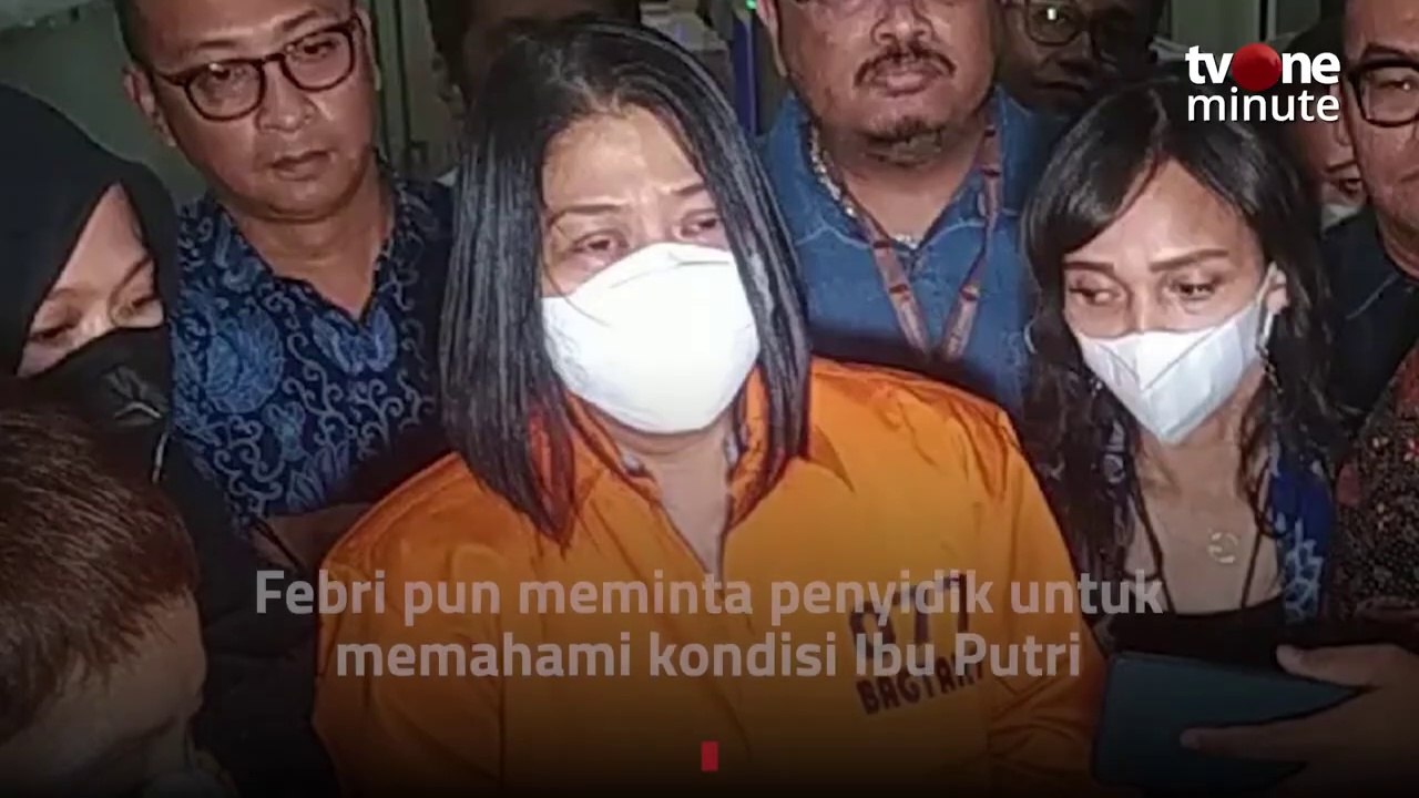 Febri Diansyah Sebut Kondisi Ibu PC Mengkhawatirkan _ tvOne Minute