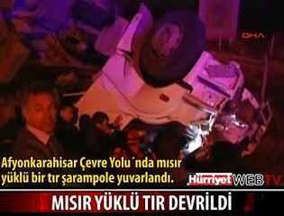 SÜRÜCÜYÜ İTFAİYE EKİPLERİ KURTARDI