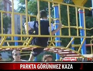 PARKTA GÖRÜNMEZ KAZA
