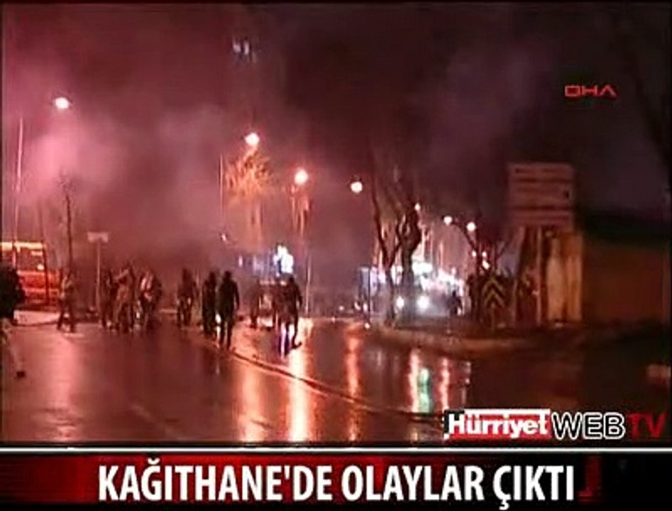 KAĞITHANE'DE ÇATIŞMA