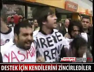 ADANA'DA TEKEL İŞÇİLERİNE DESTEK