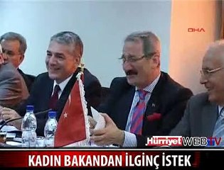 SURİYELİ KADIN BAKAN DAMAT İSTEDİ